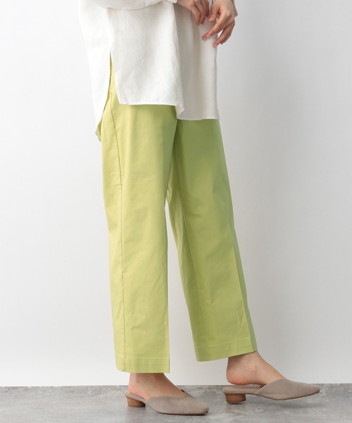 LEPSIM(レプシィム)の「センタープレスチノパンツ 923337(チノパンツ・レディース・ブラック/ベージュ/カーキ/イエロー・SMALL/MEDIUM/LARGE/X-SMALL)」の4枚目の写真