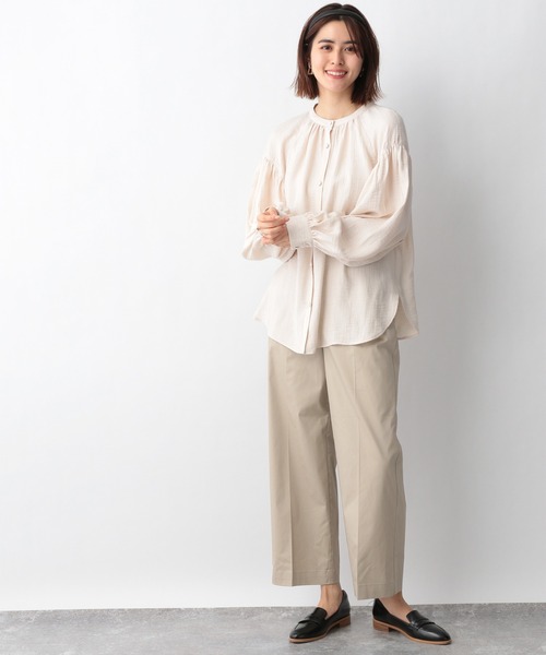 LEPSIM(レプシィム)の「センタープレスチノパンツ 923337(チノパンツ・レディース・ブラック/ベージュ/カーキ/イエロー・SMALL/MEDIUM/LARGE/X-SMALL)」の19枚目の写真