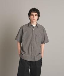 Steven Alan | ＜Steven Alan＞ MONPE REGULAR COLLAR SHORT SLEEVE SHIRT BOX-LOOSE/シャツ(シャツ/ブラウス)