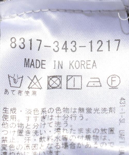 ANDERSSON BELL（アンダースンベル）の「＜Andersson Bell＞ CONTRAST SEOUL21 TEE/Tシャツ（Tシャツ/カットソー・メンズ・ライトグレー・MEDIUM/LARGE）」の6枚目の写真