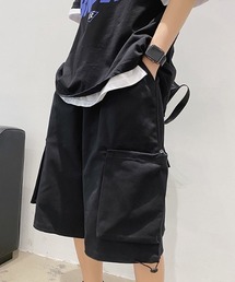 KOR | ビッグポケット カーゴハーフパンツ(カーゴパンツ)