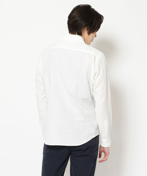 RAWLIFE(ロウライフ)の「SCROLL/スクロール/BESIC SHIRTS(シャツ/ブラウス・メンズ・チャコール/ホワイト・X-LARGE/LARGE/MEDIUM)」の3枚目の写真