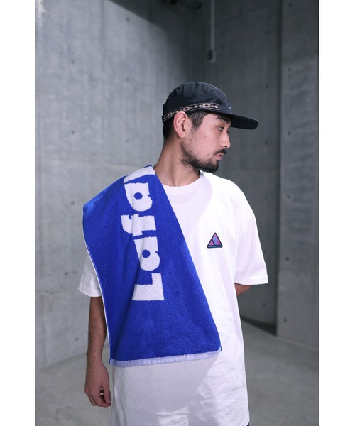 LFYT（エルエフワイティー）の「LFYT ラファイエット [Lafayette] 今治産 ロゴ ジャガード タオル [LOGO JACQUARD TOWEL]（タオル・メンズ・ホワイト/ブラック/ロイヤルブルー・ONE SIZE）」の3枚目の写真