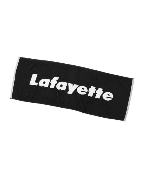 LFYT（エルエフワイティー）の「LFYT ラファイエット [Lafayette] 今治産 ロゴ ジャガード タオル [LOGO JACQUARD TOWEL]（タオル・メンズ・ホワイト/ブラック/ロイヤルブルー・ONE SIZE）」の2枚目の写真