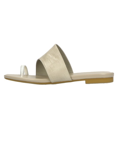 ORiental TRaffic（オリエンタルトラフィック）の「アシンメトリートングサンダル/11223（サンダル・レディース・ブラック/ベージュ/ブルー・LL/S/M/L）」の13枚目の写真