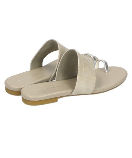 ORiental TRaffic（オリエンタルトラフィック）の「アシンメトリートングサンダル/11223（サンダル・レディース・ブラック/ベージュ/ブルー・LL/S/M/L）」の11枚目の写真