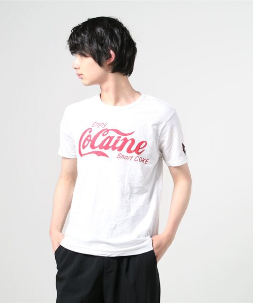 Johnson Motors Inc.(ジョンソン モータース)の「Johnson Motors,Inc./ジョンソン モータース/RAWLIFE別注 COCAINE(Tシャツ/カットソー・メンズ・ホワイト・SMALL/MEDIUM/LARGE)」の11枚目の写真