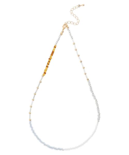 Green　Parks（グリーンパークス）の「マルチビーズアソートネックレス＊（ネックレス・レディース・マルチ・FREE）」の2枚目の写真