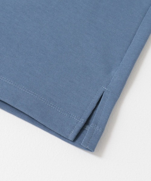 URBAN RESEARCH（アーバンリサーチ）の「URBAN RESEARCH iD　MOCK NECK SHORT-SLEEVE T-SHIRTS（Tシャツ/カットソー・メンズ・ホワイト/ブラック/ブルー系その他・MEDIUM/LARGE）」の5枚目の写真