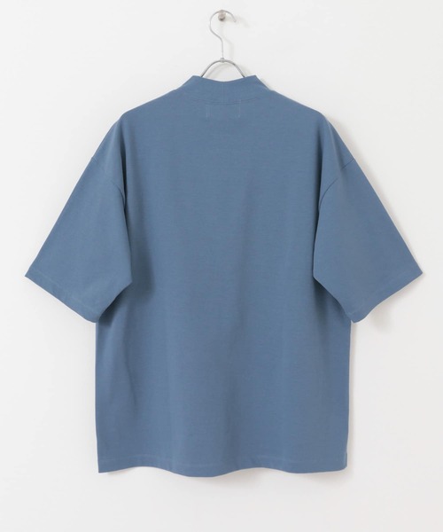 URBAN RESEARCH（アーバンリサーチ）の「URBAN RESEARCH iD　MOCK NECK SHORT-SLEEVE T-SHIRTS（Tシャツ/カットソー・メンズ・ホワイト/ブラック/ブルー系その他・MEDIUM/LARGE）」の10枚目の写真