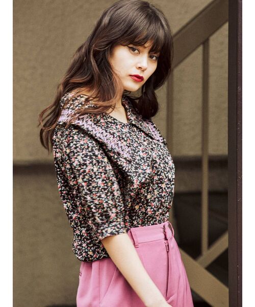 jouetie（ジュエティ）の「セーラースモッキングブラウス（シャツ/ブラウス・レディース・オフホワイト/ブラック/その他1/その他2・MEDIUM）」の11枚目の写真