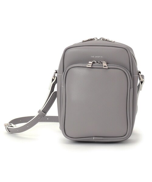 THE SHOP TK （ザ ショップ ティーケー ）の「◆シボミニショルダーバッグ（ショルダーバッグ・メンズ・レンガ/ブラック/ライトグレー・00）」の4枚目の写真