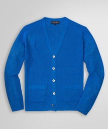 BROOKS BROTHERS（ブルックスブラザーズ）の「リネン Vネックカーディガン（カーディガン/ボレロ・メンズ）」