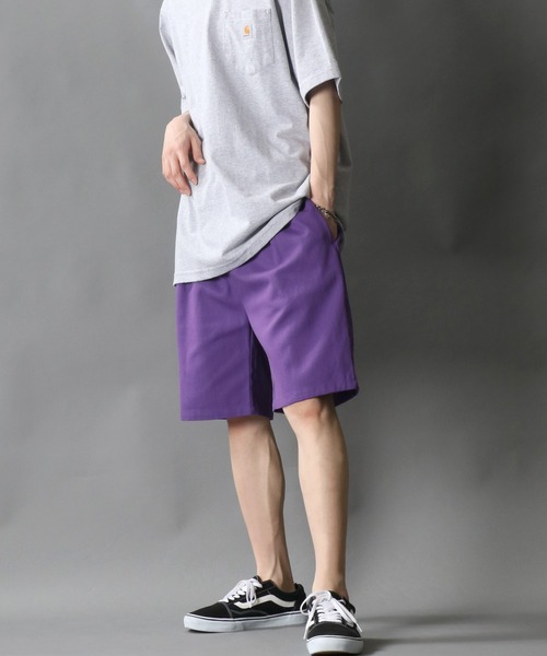 SITRY（シトリー）の「Twill Chef Shorts/ツイル シェフ ショーツ/カラーパンツ（その他パンツ・メンズ・ホワイト/ブラック/ベージュ/パープル/ネイビー/オリーブ/ベージュ系その他/カーキ/ベージュ系その他2/グレー・M/L/XL）」の10枚目の写真