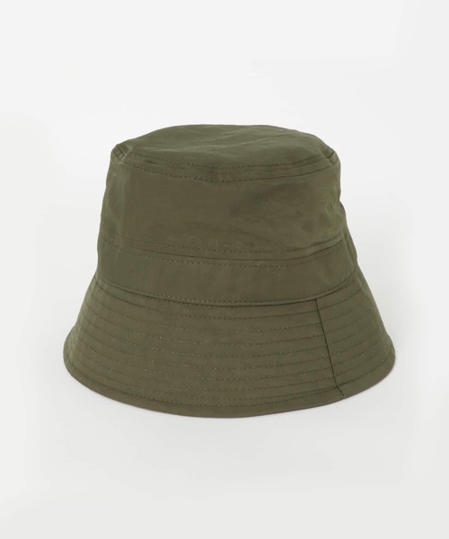 ITEMS URBANRESEARCH（アイテムズ アーバンリサーチ）の「ワッシャーナイロンバケットハット（ハット・メンズ・カーキ/ブラック/ベージュ/ネイビー・-）」の13枚目の写真