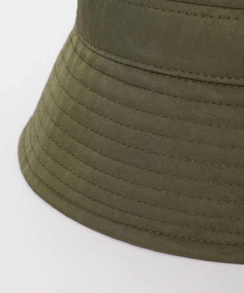 ITEMS URBANRESEARCH（アイテムズ アーバンリサーチ）の「ワッシャーナイロンバケットハット（ハット・メンズ・カーキ/ブラック/ベージュ/ネイビー・-）」の18枚目の写真
