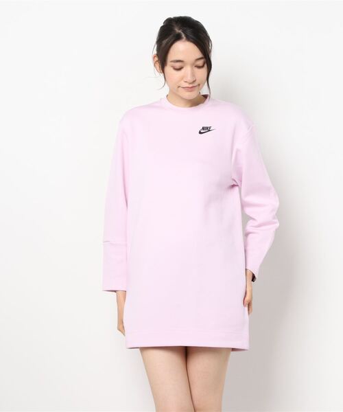 Nike Womens Nsw Tch Flc Essntl Ls Drs ナイキ ウィメンズ Nsw テック フリース L S ドレス Sp ワンピース Nike ナイキ のファッション通販 Zozotown