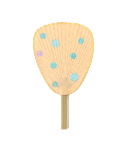 香川 香川県うちわ協同組合連合会 水玉 生成 丸亀うちわ インテリア雑貨 Beams Japan ビームス ジャパン のファッション通販 Zozotown