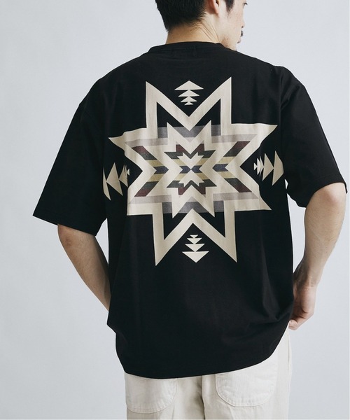 PENDLETON（ペンドルトン）の「【PENDLETON×JOURNAL STANDARD】別注 バックプリント Tシャツ（Tシャツ/カットソー・メンズ・ホワイト/ブラック/ホワイト系その他/ブラック系その他/ホワイト系その他2/ブラック系その他2/ブラック系その他4・SMALL/MEDIUM/LARGE/X-LARGE）」の6枚目の写真