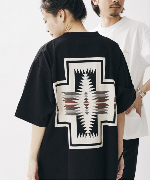 PENDLETON（ペンドルトン）の「【PENDLETON×JOURNAL STANDARD】別注 バックプリント Tシャツ（Tシャツ/カットソー・メンズ・ホワイト/ブラック/ホワイト系その他/ブラック系その他/ホワイト系その他2/ブラック系その他2/ブラック系その他4・SMALL/MEDIUM/LARGE/X-LARGE）」の4枚目の写真