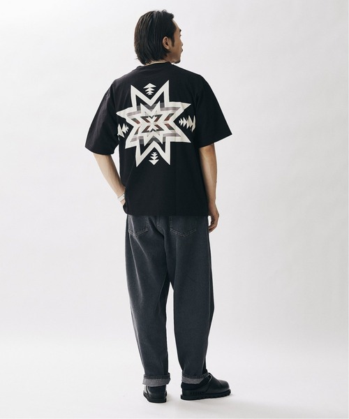 PENDLETON（ペンドルトン）の「【PENDLETON×JOURNAL STANDARD】別注 バックプリント Tシャツ（Tシャツ/カットソー・メンズ・ホワイト/ブラック/ホワイト系その他/ブラック系その他/ホワイト系その他2/ブラック系その他2/ブラック系その他4・SMALL/MEDIUM/LARGE/X-LARGE）」の9枚目の写真