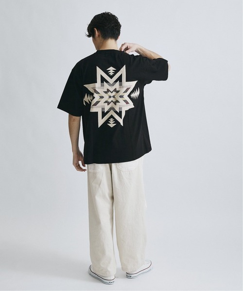 PENDLETON（ペンドルトン）の「【PENDLETON×JOURNAL STANDARD】別注 バックプリント Tシャツ（Tシャツ/カットソー・メンズ・ホワイト/ブラック/ホワイト系その他/ブラック系その他/ホワイト系その他2/ブラック系その他2/ブラック系その他4・SMALL/MEDIUM/LARGE/X-LARGE）」の18枚目の写真