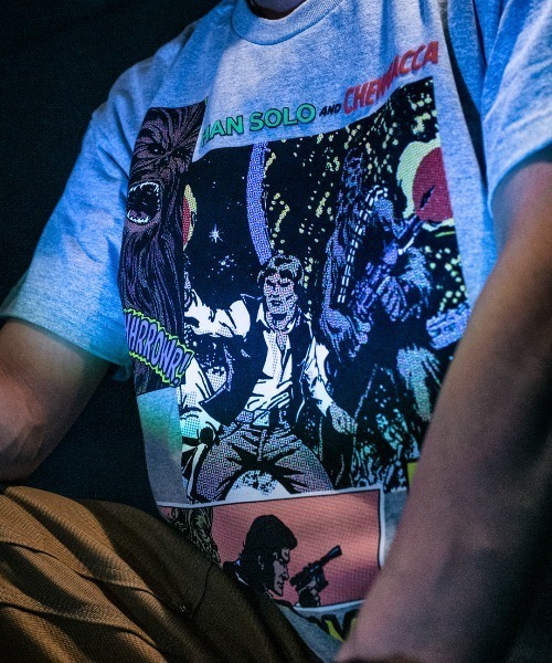 BAIT(ベイト)の「【2106_SWS】STARWARS CHEWBACCA TEE 215-SWS-TEE-005(Tシャツ/カットソー・メンズ・グレー・X-LARGE/LARGE/MEDIUM/XX-LARGE)」の5枚目の写真