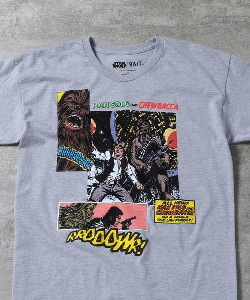 BAIT(ベイト)の「【2106_SWS】STARWARS CHEWBACCA TEE 215-SWS-TEE-005(Tシャツ/カットソー・メンズ・グレー・X-LARGE/LARGE/MEDIUM/XX-LARGE)」の8枚目の写真