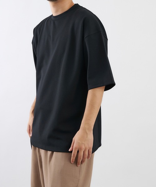 COLONY 2139（コロニートゥーワンスリーナイン）の「抗菌抗ウイルスクルーネックBIGTシャツ/ビッグシルエットTシャツ（Tシャツ/カットソー・メンズ・ブラック/カーキ/ホワイト・MEDIUM/LARGE/X-LARGE）」の11枚目の写真