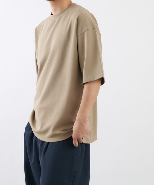 COLONY 2139（コロニートゥーワンスリーナイン）の「抗菌抗ウイルスクルーネックBIGTシャツ/ビッグシルエットTシャツ（Tシャツ/カットソー・メンズ・ブラック/カーキ/ホワイト・MEDIUM/LARGE/X-LARGE）」の17枚目の写真