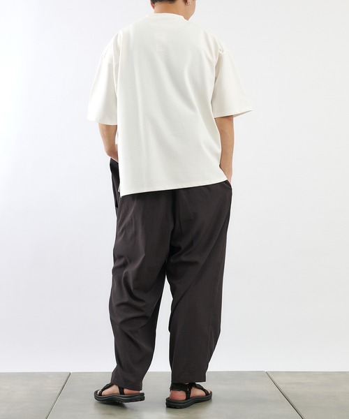 COLONY 2139（コロニートゥーワンスリーナイン）の「抗菌抗ウイルスクルーネックBIGTシャツ/ビッグシルエットTシャツ（Tシャツ/カットソー・メンズ・ブラック/カーキ/ホワイト・MEDIUM/LARGE/X-LARGE）」の10枚目の写真