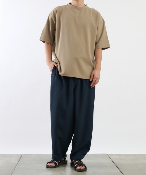 COLONY 2139（コロニートゥーワンスリーナイン）の「抗菌抗ウイルスクルーネックBIGTシャツ/ビッグシルエットTシャツ（Tシャツ/カットソー・メンズ・ブラック/カーキ/ホワイト・MEDIUM/LARGE/X-LARGE）」の20枚目の写真