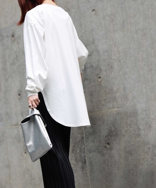 RAG MACHINE（ラグマシーン）の「【RAG MACHINE】ミニショッパーショルダーバッグ（ショルダーバッグ・レディース・シルバー/ブラック/オフホワイト・ONE SIZE）」の13枚目の写真