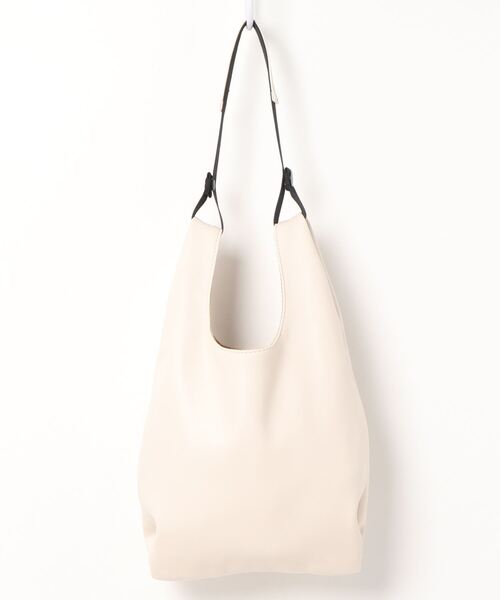 RAG MACHINE（ラグマシーン）の「【RAG MACHINE】ミニショッパーショルダーバッグ（ショルダーバッグ・レディース・シルバー/ブラック/オフホワイト・ONE SIZE）」の19枚目の写真