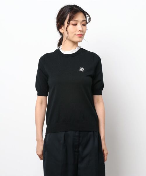 JILL STUART（ジルスチュアート）の「≪WEB先行販売≫エライサニット（ニット/セーター・レディース・ホワイト/ブラック/パープル・FREE）」の20枚目の写真