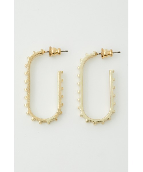 SLY(スライ)の「RATTLING METAL P/EARRING ピアス(ピアス(両耳用)・レディース・ゴールド/シルバー・FREE)」の2枚目の写真