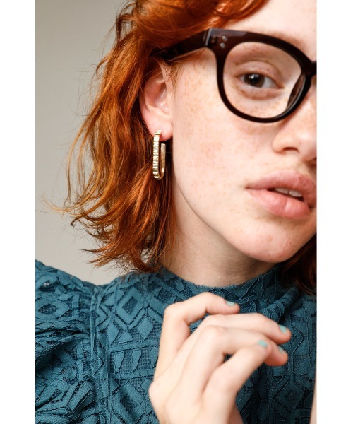 SLY(スライ)の「RATTLING METAL P/EARRING ピアス(ピアス(両耳用)・レディース・ゴールド/シルバー・FREE)」の17枚目の写真
