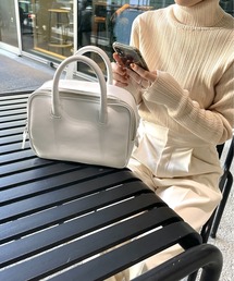 レザースクエアミニバッグ　238023