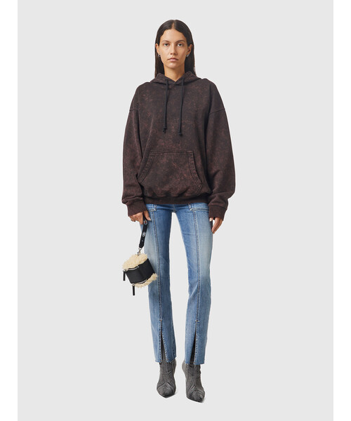 DIESEL（ディーゼル）の「メンズ パーカー プルオーバー　ユニセックス（パーカー・メンズ・ワイン/ブラウン系その他・MEDIUM/XXX-LARGE/LARGE/X-SMALL/SMALL/X-LARGE/XX-LARGE）」の12枚目の写真