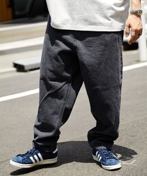 FREAK'S STORE | WEB限定 バルーンシルエット ワイドテーパード デニムパンツ/セットアップ対応(デニムパンツ)