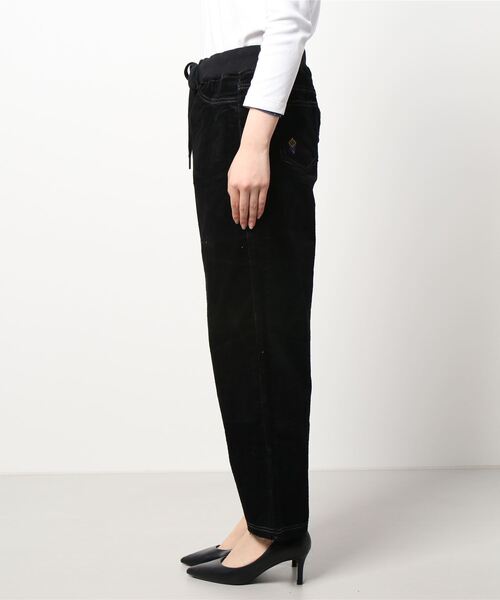 チチカカ（チチカカ）の「ウエストリブカットコールストレートパンツ（その他パンツ・レディース・カーキ/ブラック/ベージュ・MEDIUM/LARGE）」の6枚目の写真
