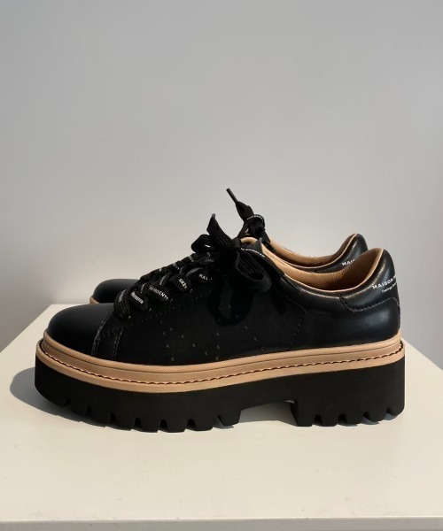 MAISON MAVERICK PRESENTS（メゾンマベリックプレゼンツ）の「MAISON MAVERICK PRESENTS（メゾン・マベリック・プレゼンツ）M2093/レースアップスニーカー（スニーカー・レディース・ブラック/ホワイト・23.5/24/24.5/23/22.5）」の11枚目の写真