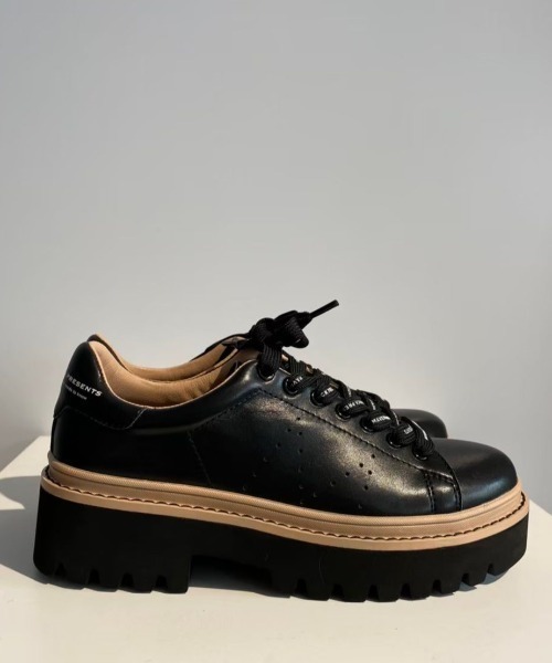 MAISON MAVERICK PRESENTS（メゾンマベリックプレゼンツ）の「MAISON MAVERICK PRESENTS（メゾン・マベリック・プレゼンツ）M2093/レースアップスニーカー（スニーカー・レディース・ブラック/ホワイト・23.5/24/24.5/23/22.5）」の13枚目の写真