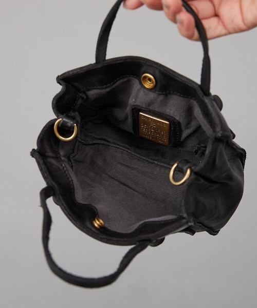 CAMPOMAGGI（カンポマッジ）の「【CAMPO MAGGI(カンポマッジ)】スタッズミニトートバッグ（トートバッグ・レディース・ブラック・FREE）」の16枚目の写真