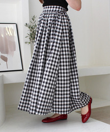 MODE ROBE | ギンガムチェックスカート(スカート)