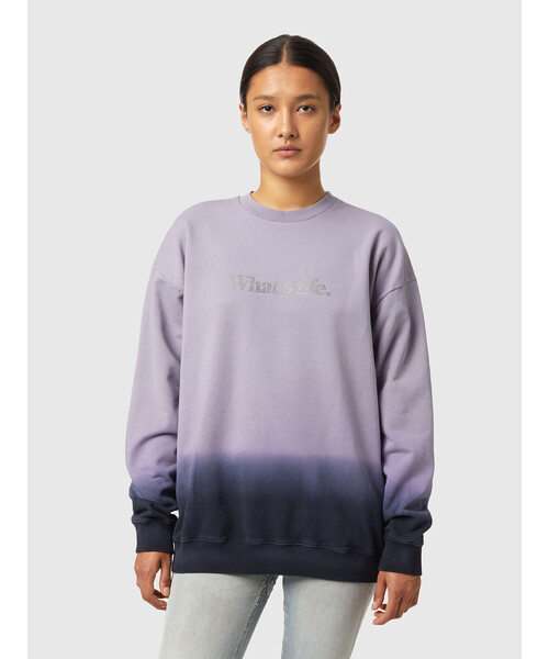 DIESEL(ディーゼル)の「メンズ スウェット スタッズ ユニセックス(スウェット・メンズ・パープル系その他・MEDIUM/LARGE/X-LARGE/SMALL/XX-LARGE/X-SMALL)」の4枚目の写真