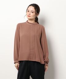 Te chichi | スタンドフリルタックブラウス(シャツ/ブラウス)