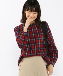 DECOY SINCE 1981（デコイシンスイチキュウハチイチ）の「起毛チェックブラウス（シャツ/ブラウス）」