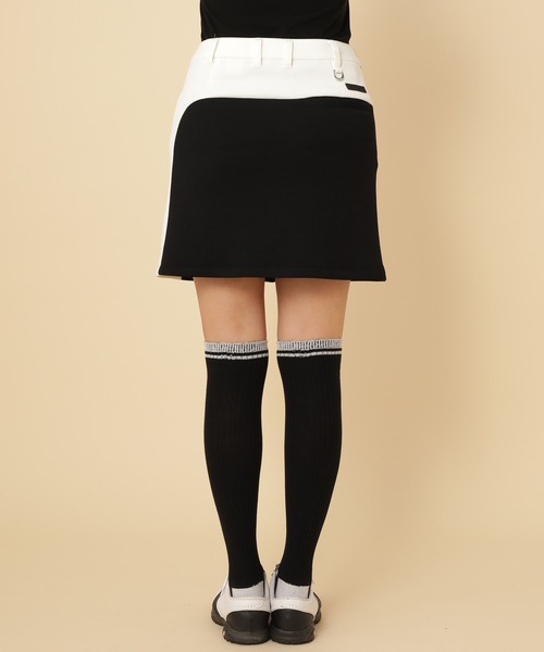 JUN&ROPE'(ジュンアンドロペ)の「バイカラーAラインスカート(スカート・レディース・レッド/ブラック・L/M/S)」の5枚目の写真