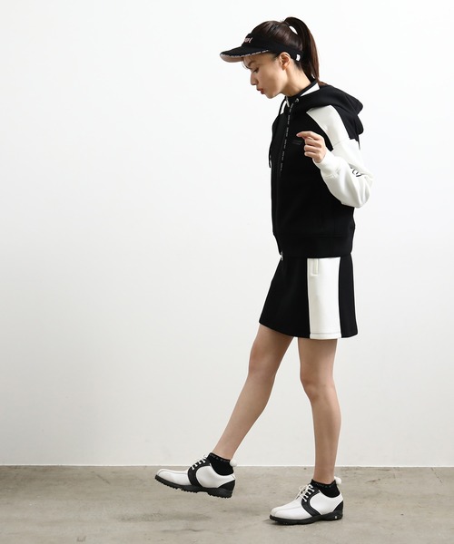 JUN&ROPE'(ジュンアンドロペ)の「バイカラーAラインスカート(スカート・レディース・レッド/ブラック・L/M/S)」の14枚目の写真